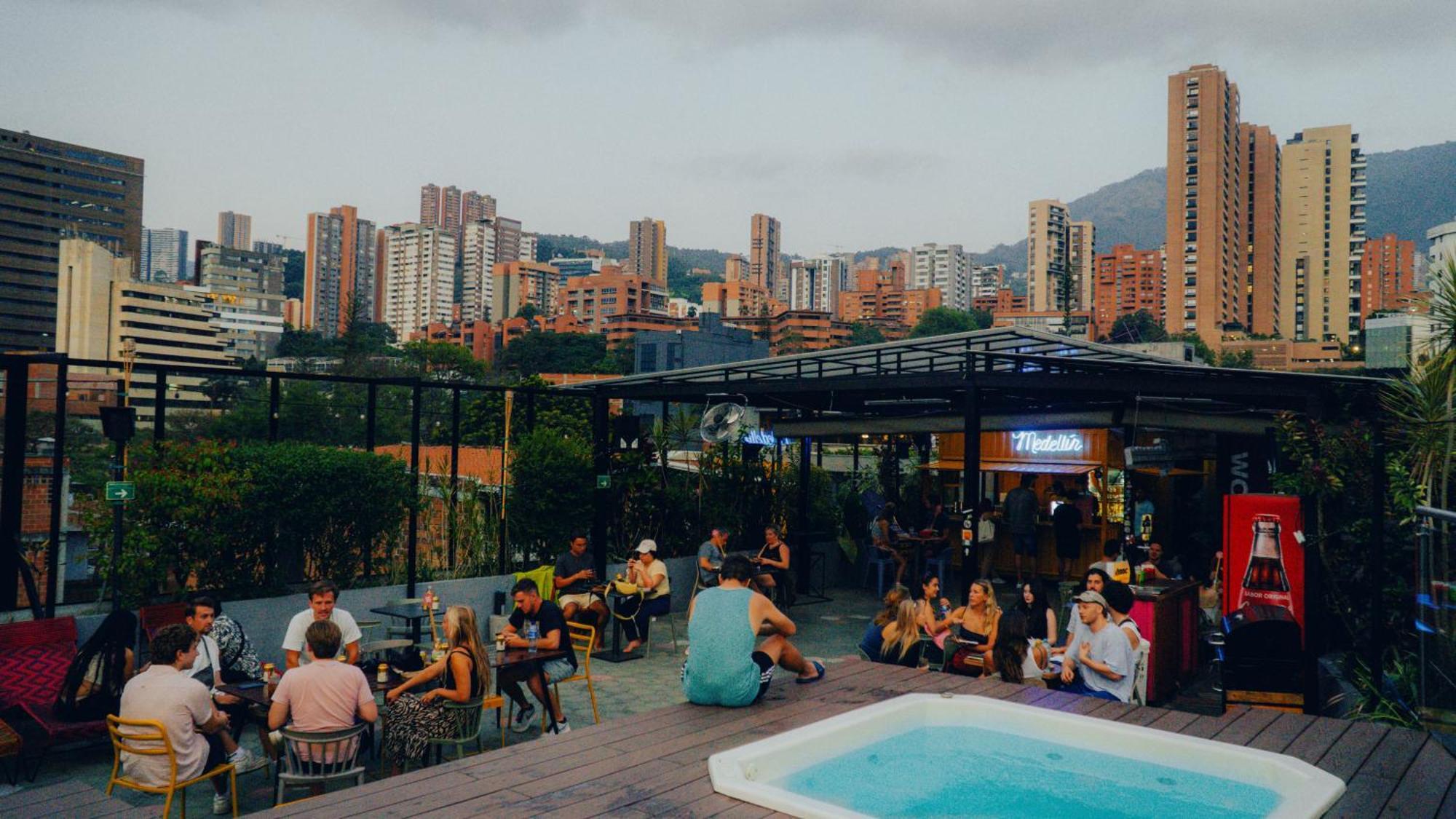 Viajero Medellin Hostel Kültér fotó